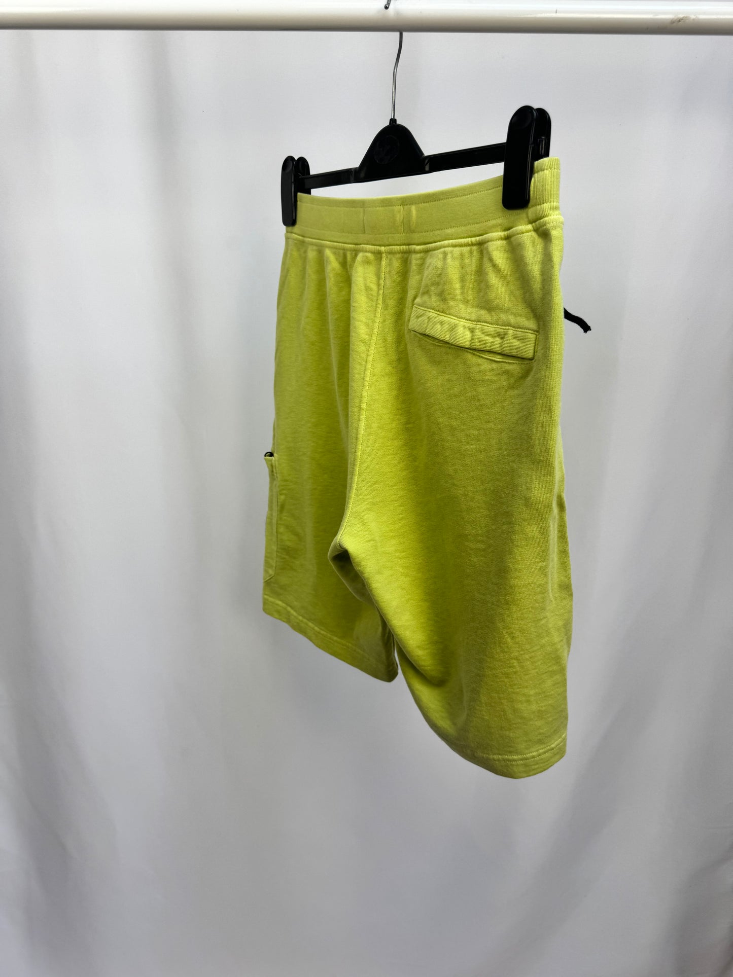 Stone Island Garment Dyed Old Effect Sweat Shorts (Pistachio)