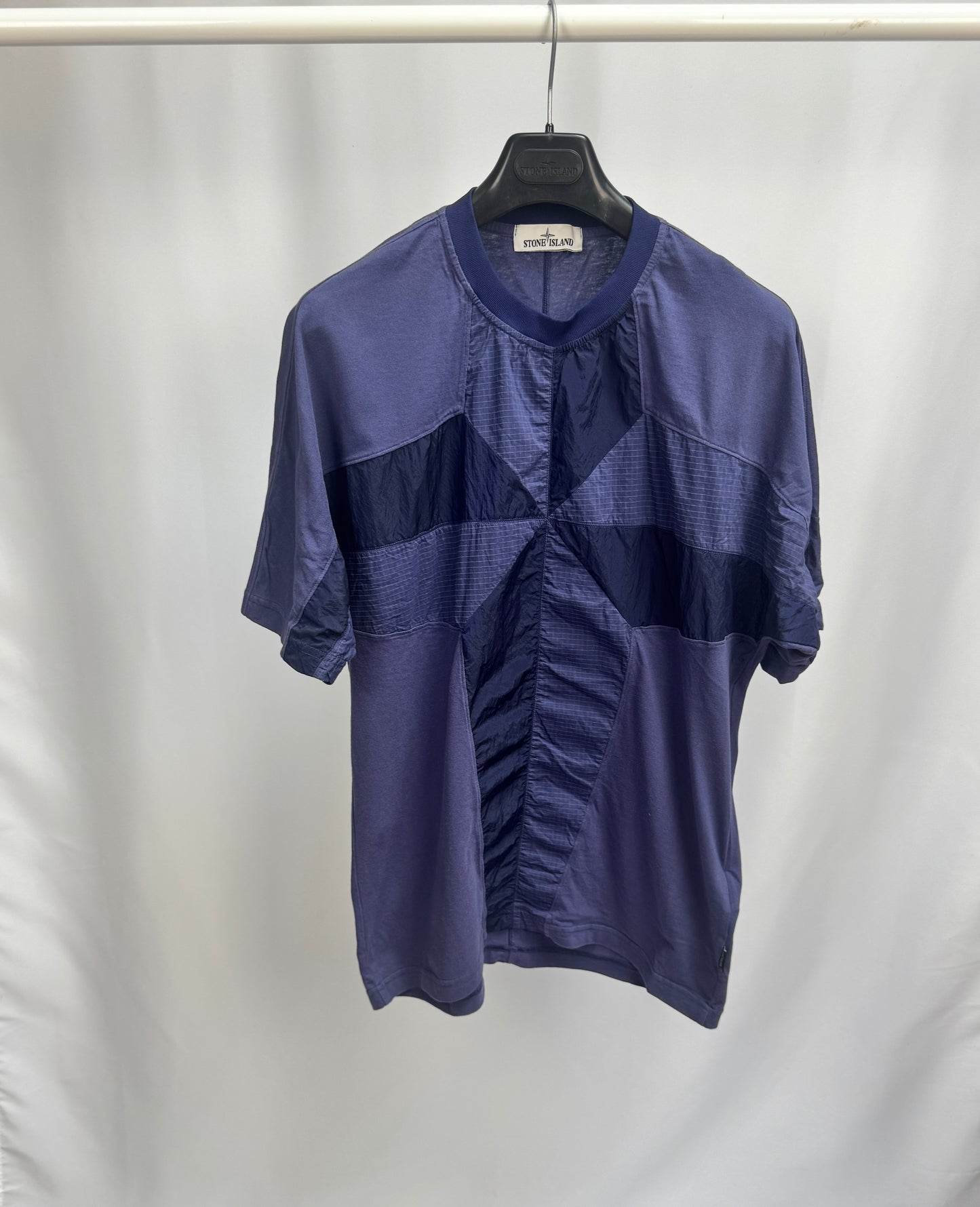 Stone Island Nylon Metal Star T-Shirt (Navy)