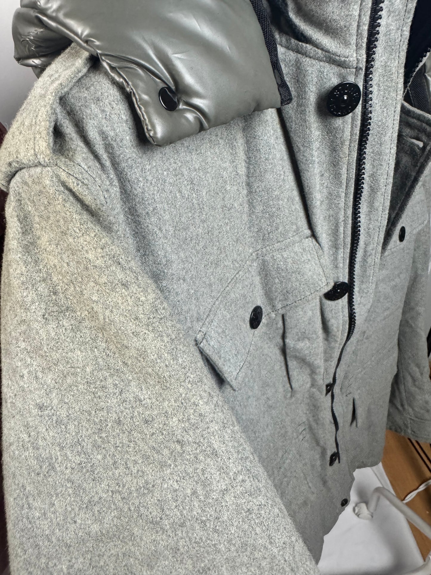Stone Island Ice Wool Blend (Grey)