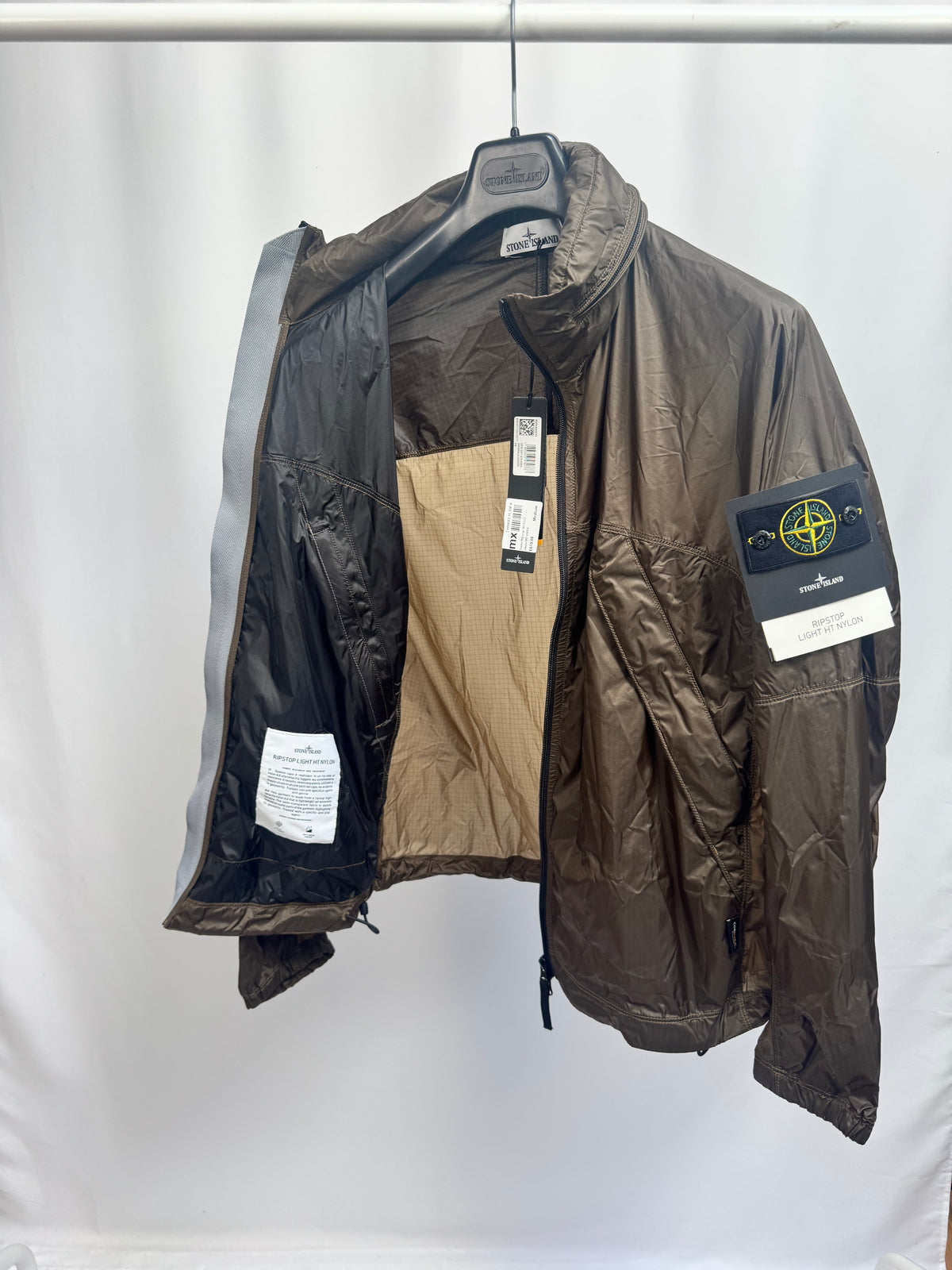 Stone Island Ripstop Light HT Nylon (Brown)
