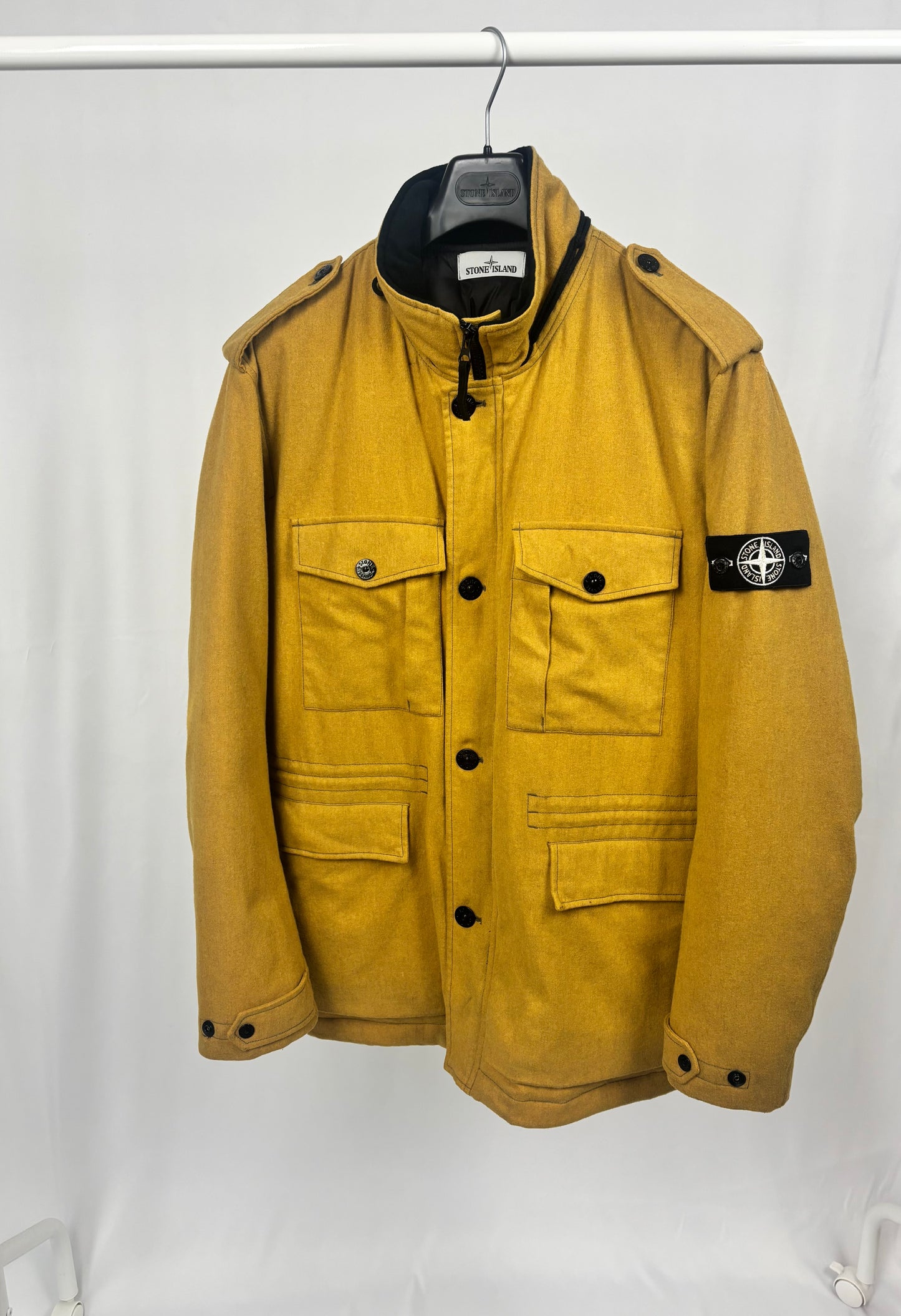 Stone Island Ice Wool Blend (Yellow)