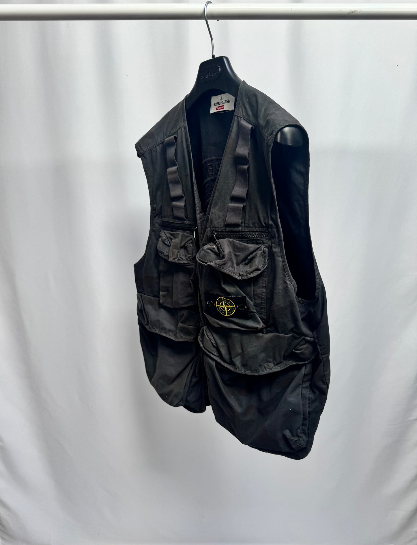 Stone Island X Supreme Cotton 2C Camo-OVD (Black)