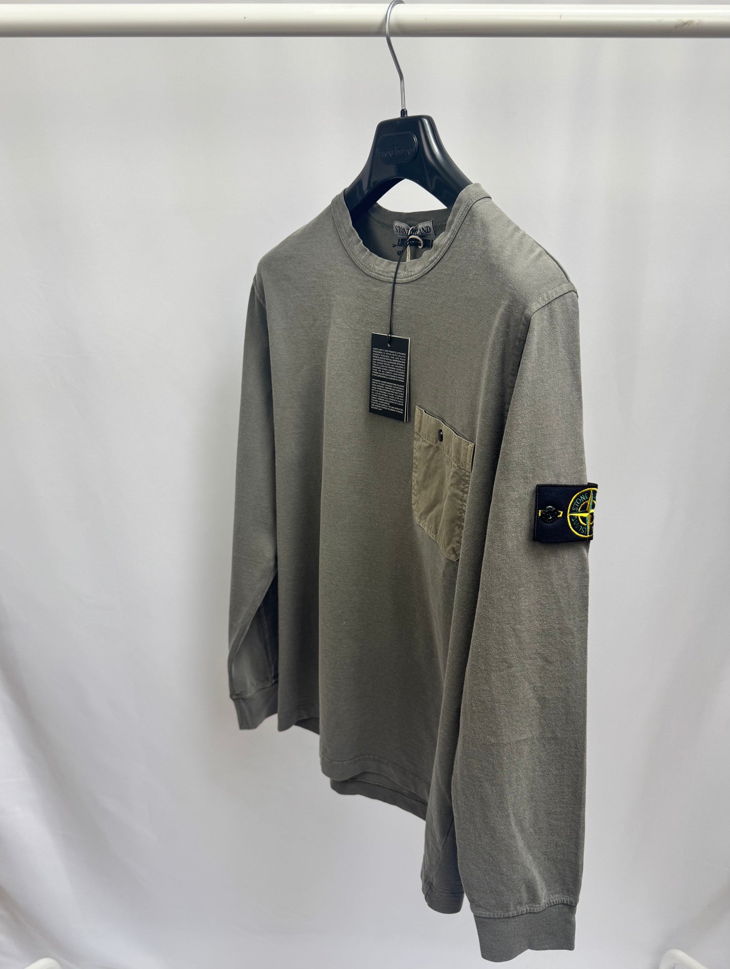 Stone Island Chest Pocket Sweatshirt (Sand)