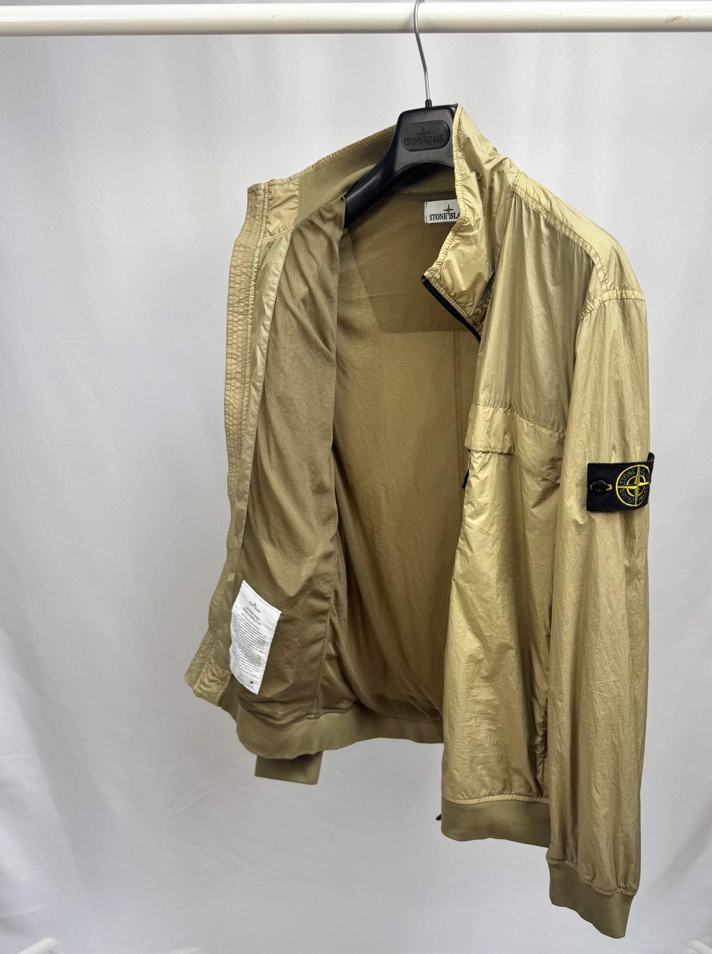Stone Island Garment Dyed Crinkle Reps R-NY (Sand)