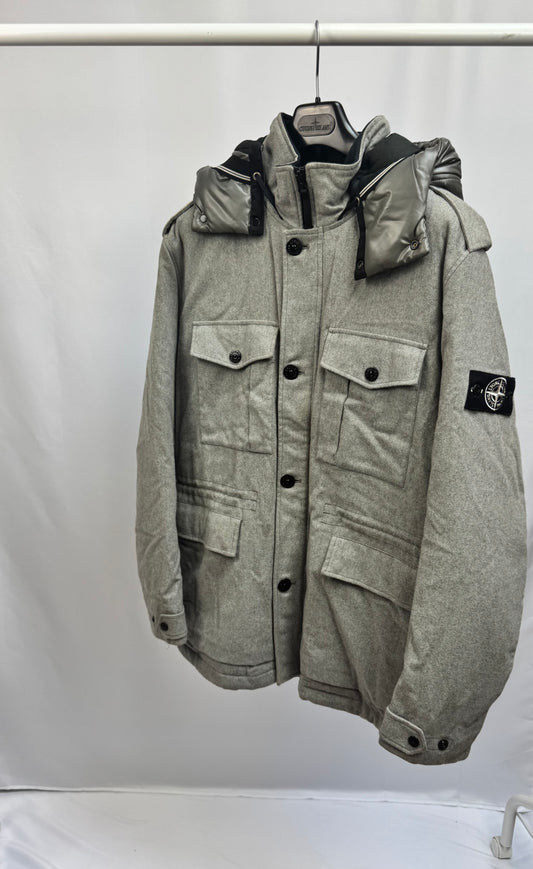 Stone Island Ice Wool Blend (Grey)