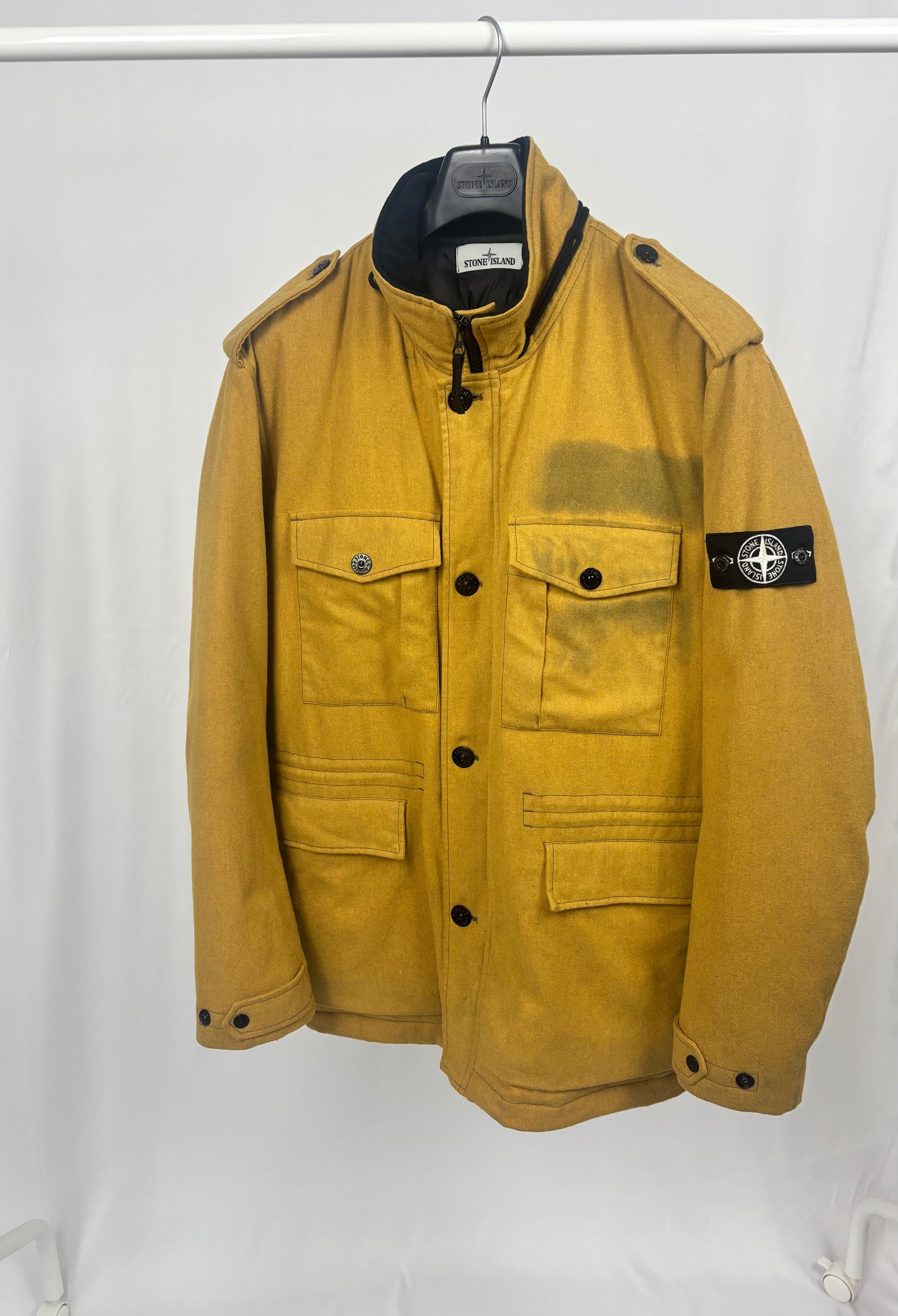 Stone Island Ice Wool Blend (Yellow)