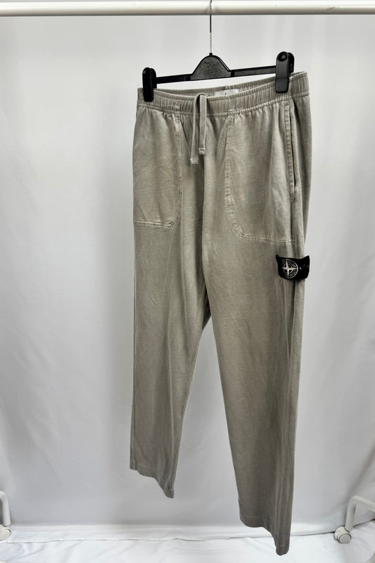 Stone Island Closed Loop Tinto Terra Sweatpants (Beige)