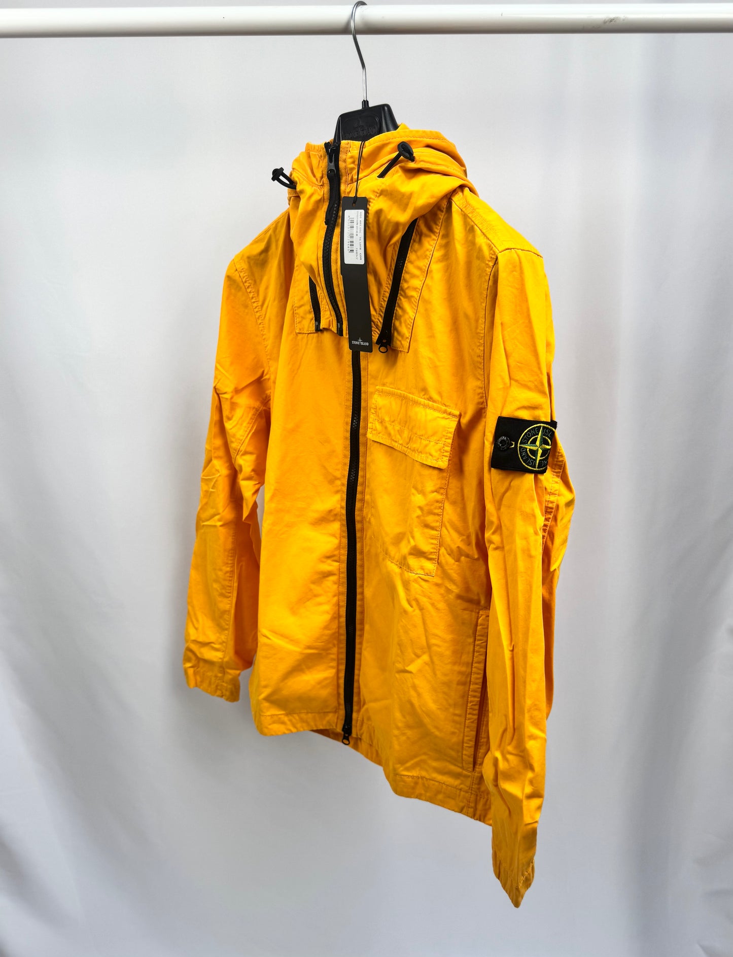 Stone Island T.CO Hooded Overshirt (Orange)
