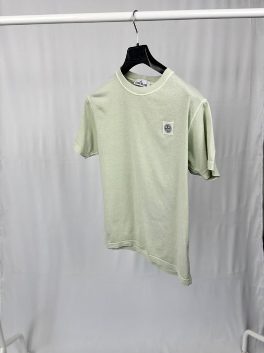 Stone Island Garment Dyed T-Shirt (Green)