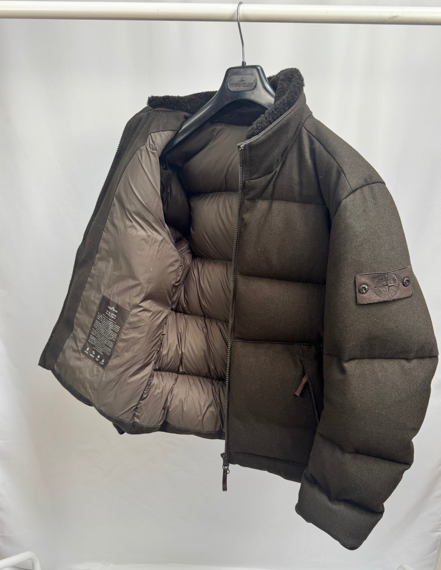 Stone Island SW 3L Ghost Piece (Brown)