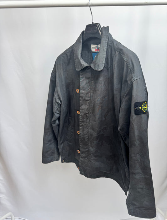 Stone Island X Supreme Cotton Ripstop Jacket Camouflage (Camo)