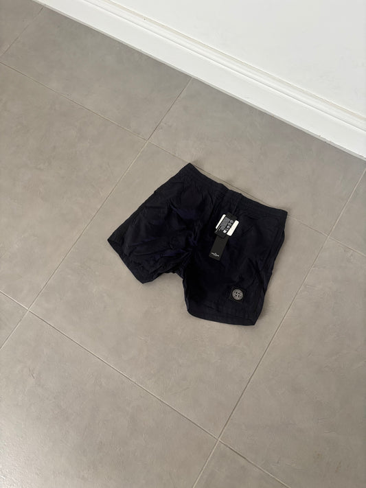 Stone Island Junior Nylon Metal Swimming Shorts (Navy)