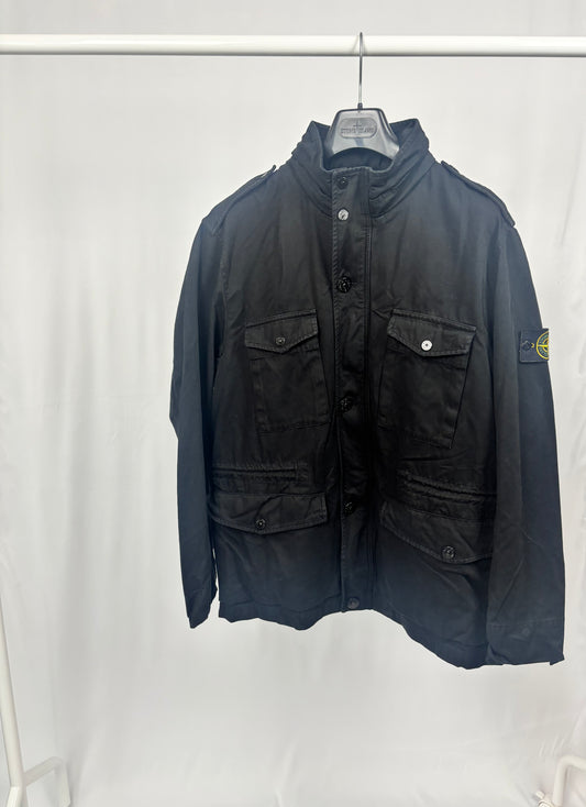 Stone Island Structured Cotton (Black)