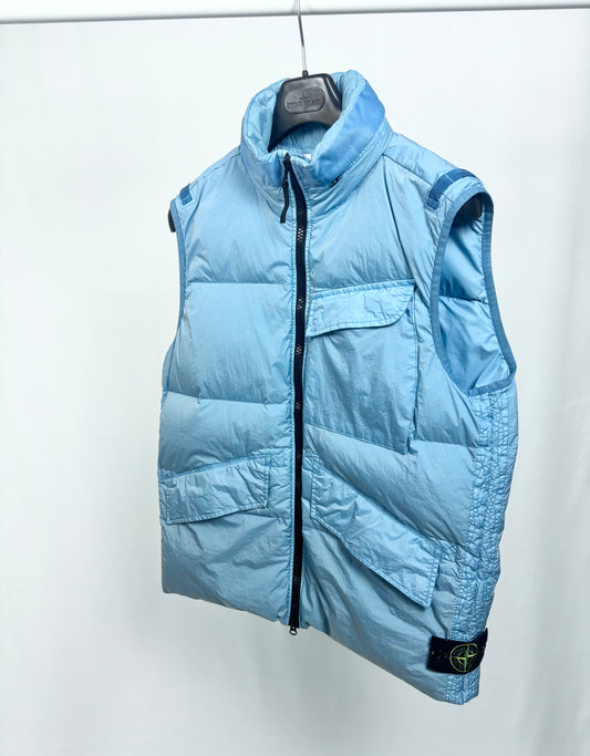 Stone Island Dyed Crinkle Rep R-NY Down (Powder Blue)