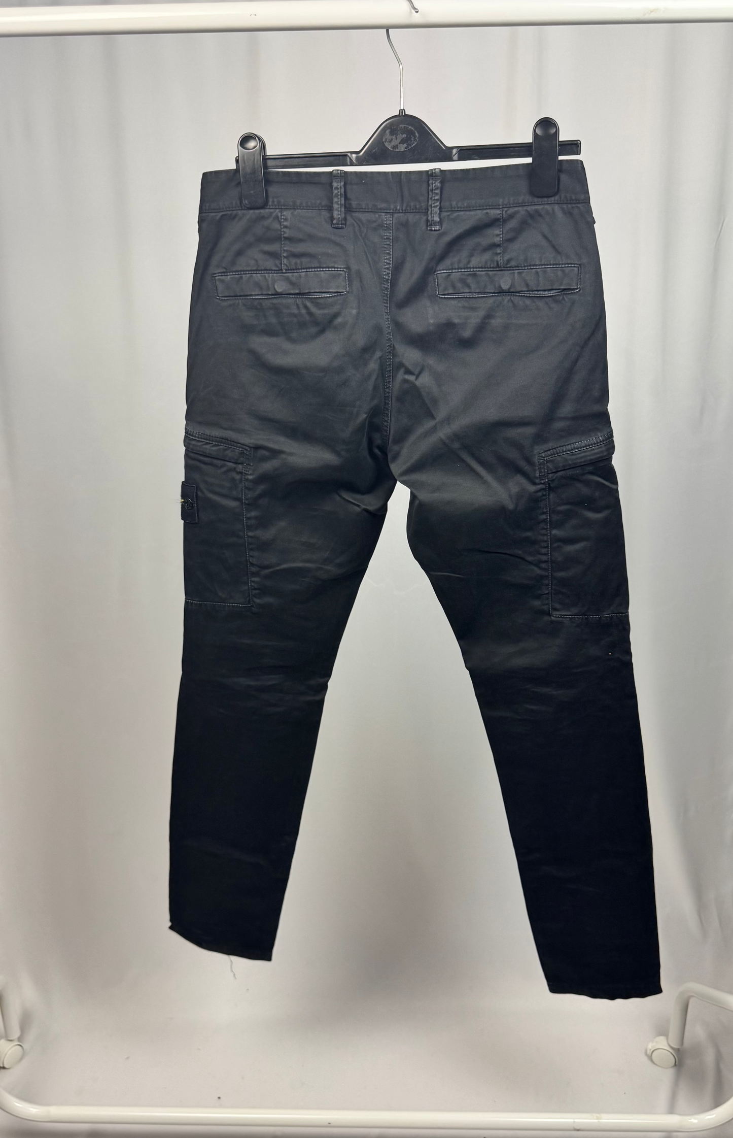 Stone Island Old Dye Cargo Pants (Black)