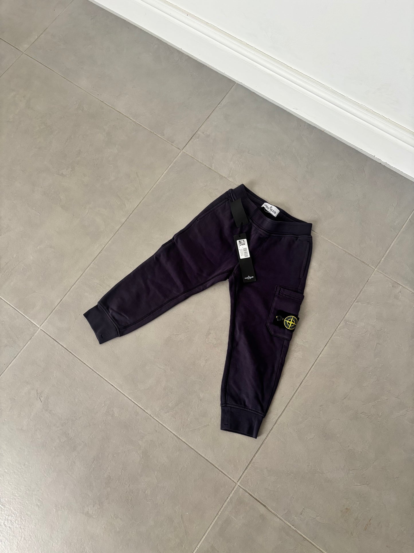 Stone Island Junior Sweatpants (Purple)