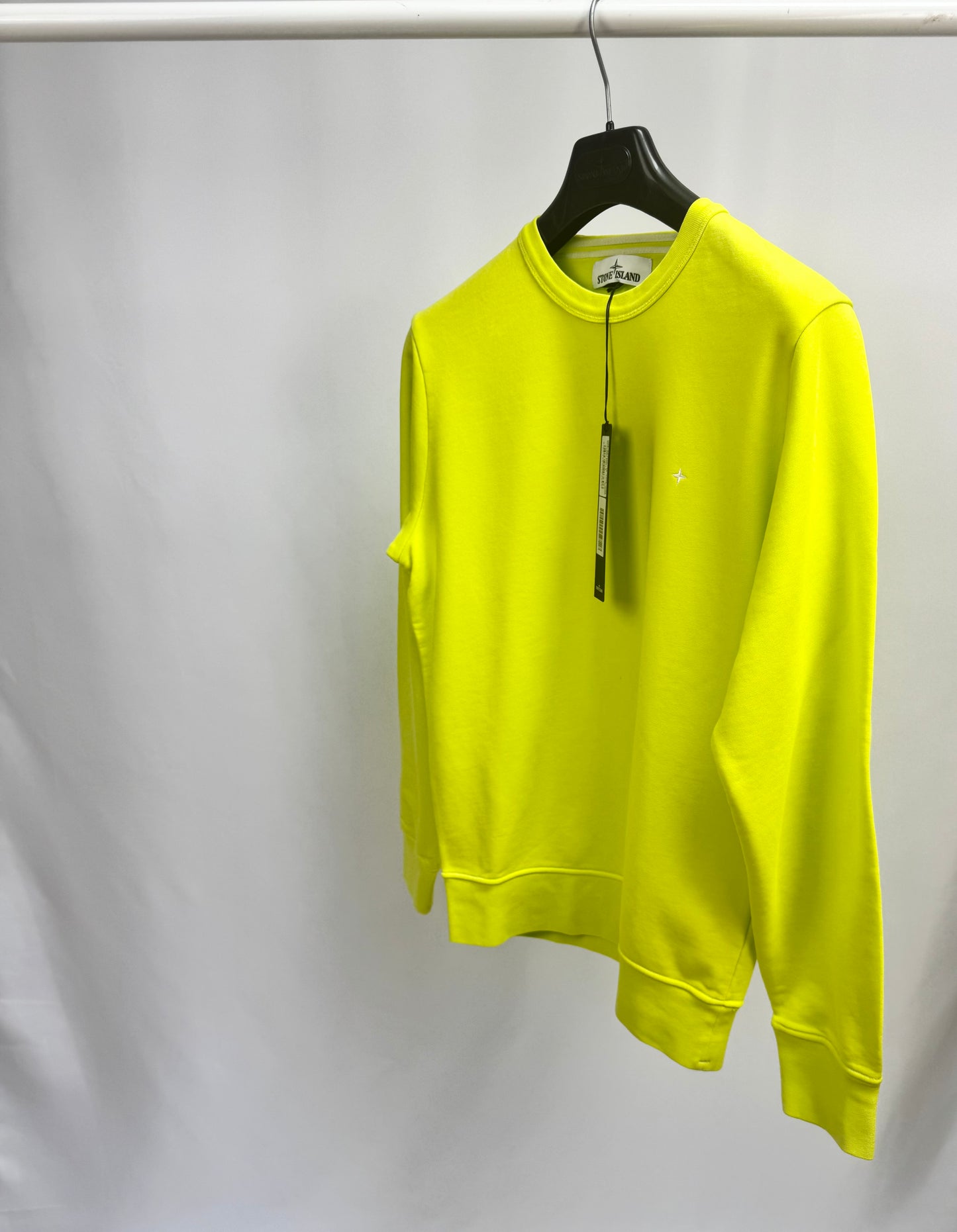 Stone Island Marina Cotton Sweatshirt (Pistachio)