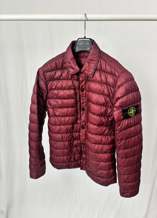 Stone Island Garment Dyed Micro Yarn Down (Red)