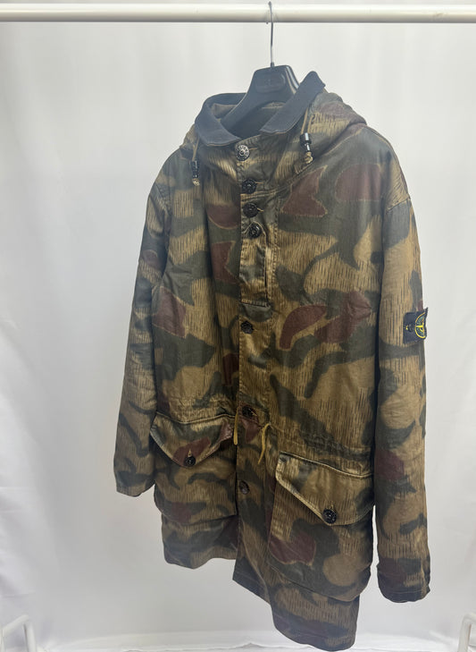 Stone Island Marsh Camouflage Parka Jacket (Camo)