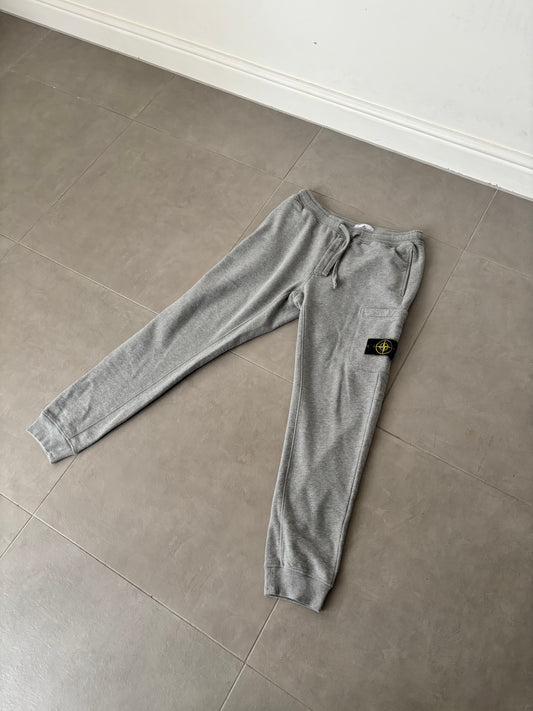 Stone Island Garment Dyed Pocket Sweatpants (Grey)