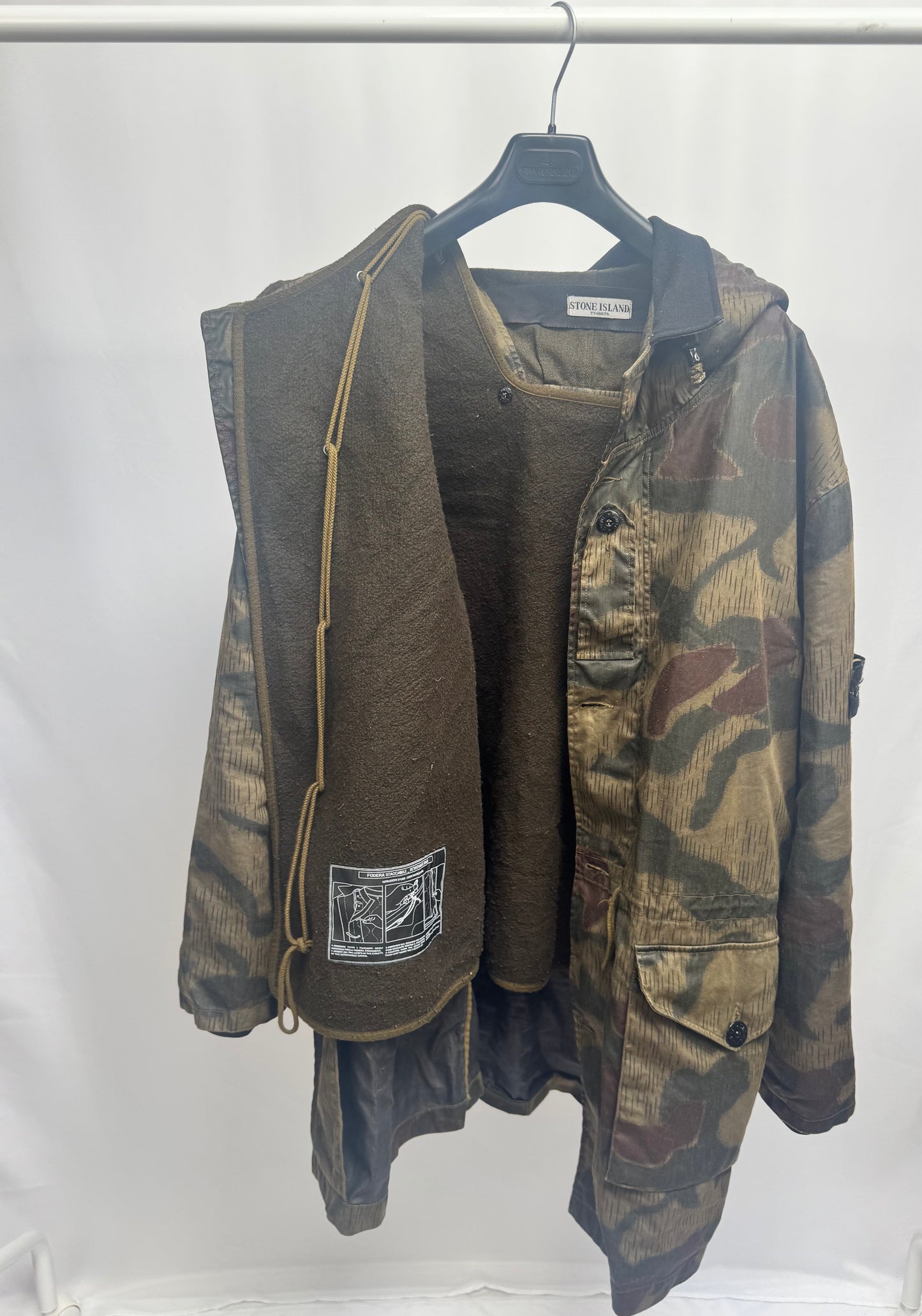 Stone Island Marsh Camouflage Parka Jacket (Camo)