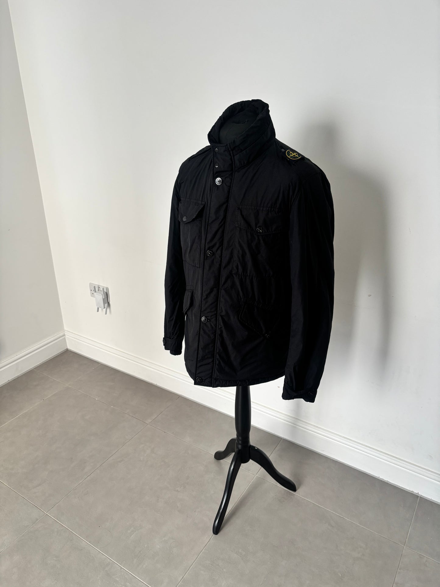 Stone Island Naslan Light Watro With Primaloft-TC (Black)