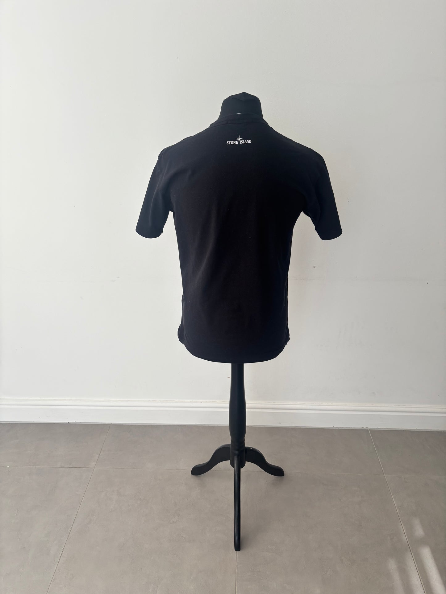 Stone Island Marble One Print T-Shirt (Black)