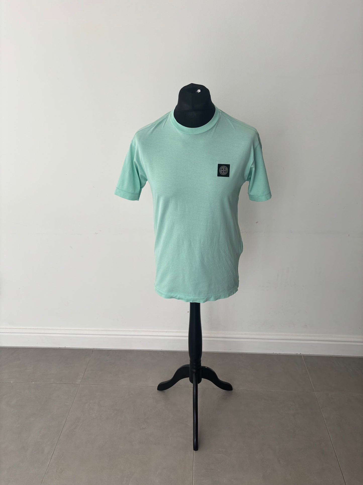 Stone Island Patch Logo T-Shirt (Light Blue)