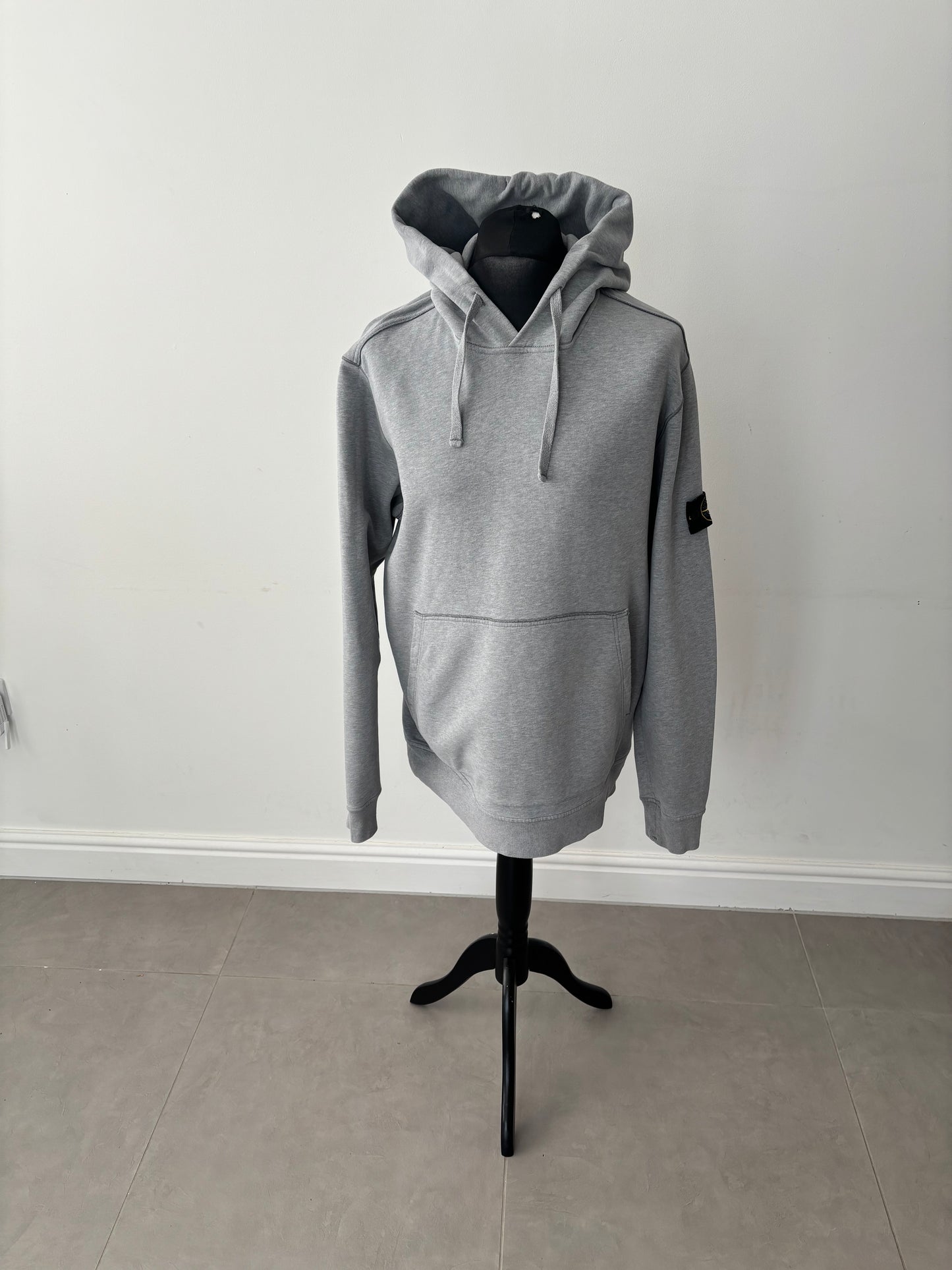 Stone Island Popover Hoodie (Grey)