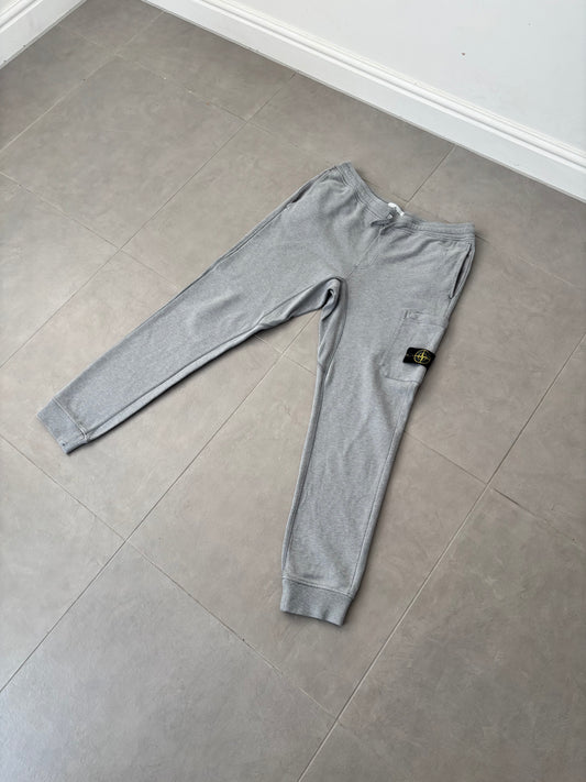 Stone Island Garment Dyed Pocket Sweatpants (Grey)