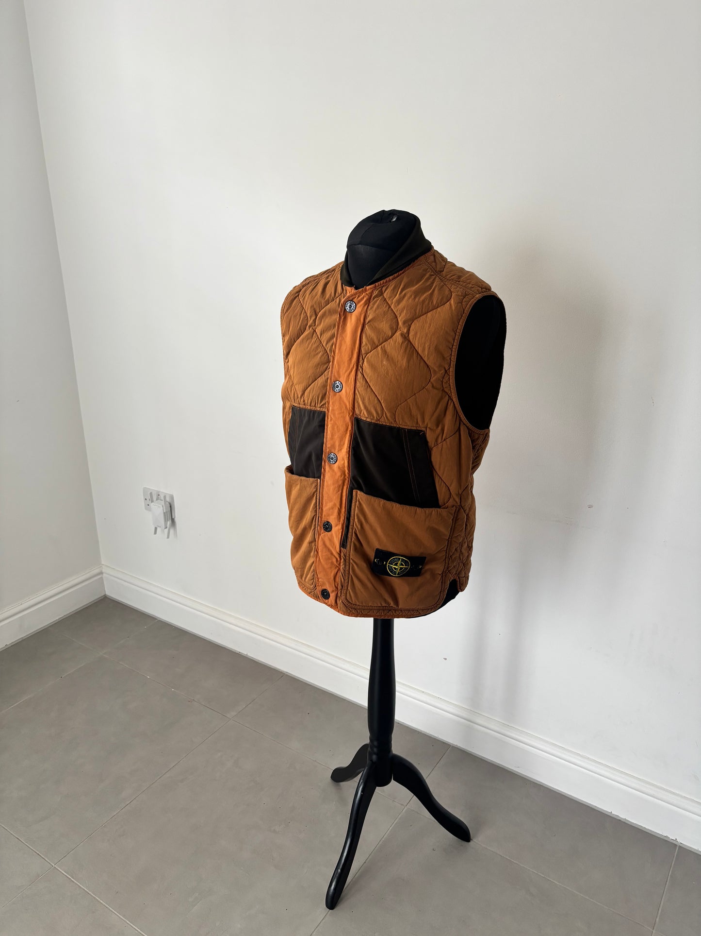 Stone Island 50 Fili Quilted-TC (Rust)