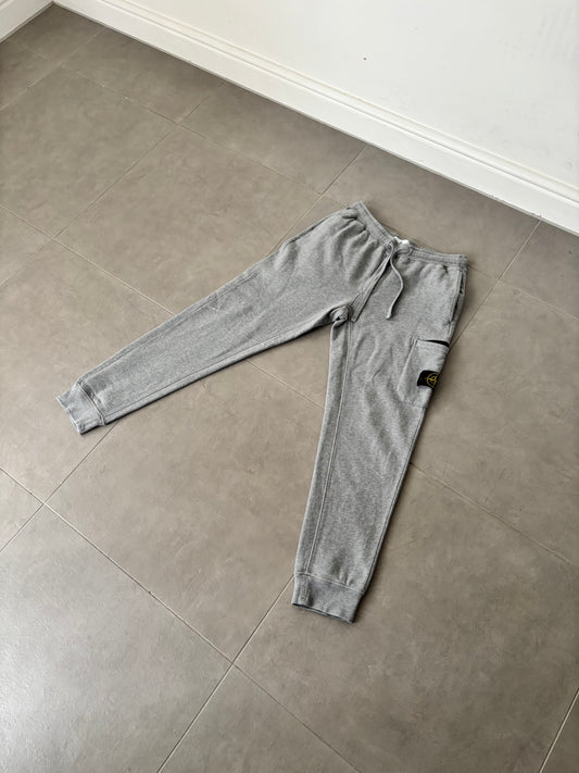 Stone Island Garment Dyed Pocket Sweatpants (Grey)
