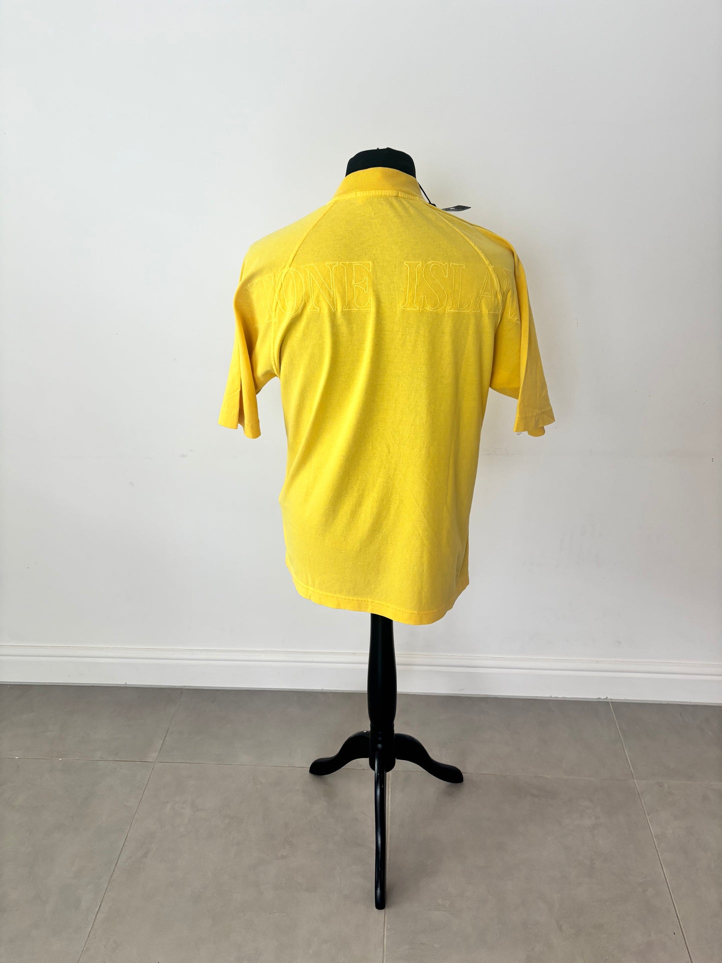 Stone Island ‘Old’ Treatment T-Shirt (Yellow)