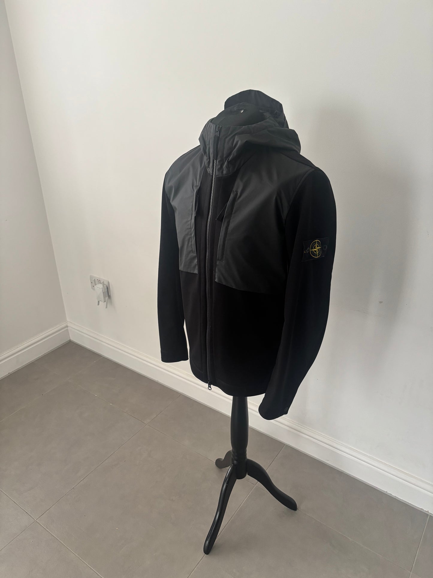 Stone Island Soft Shell Terry-R (Black)