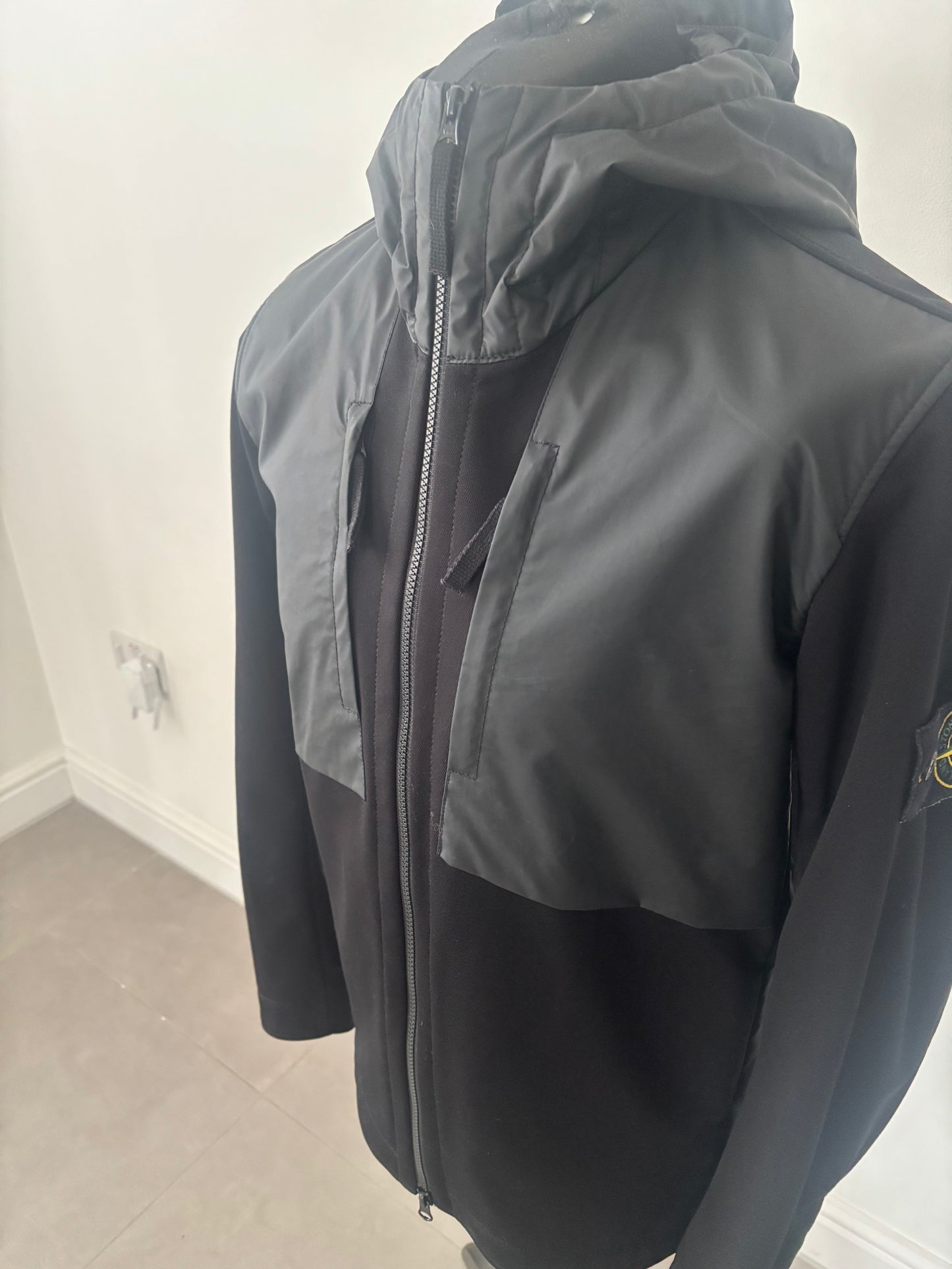 Stone Island Soft Shell Terry-R (Black)
