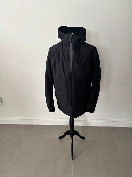 Stone Island Tank Shield Featuring Multi Layer Fusion Technology (Black)