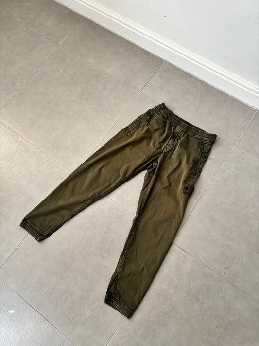 Stone Island Ghost Cargo Pants (Olive)