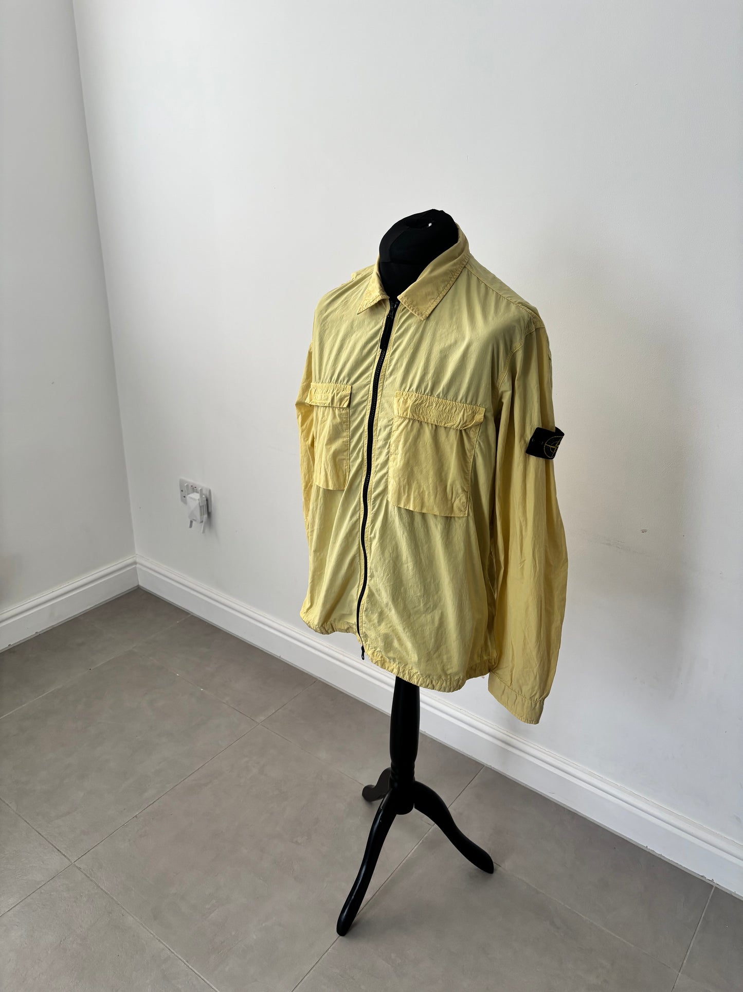 Stone Island Double Chest Pocket Overshirt (Yellow)