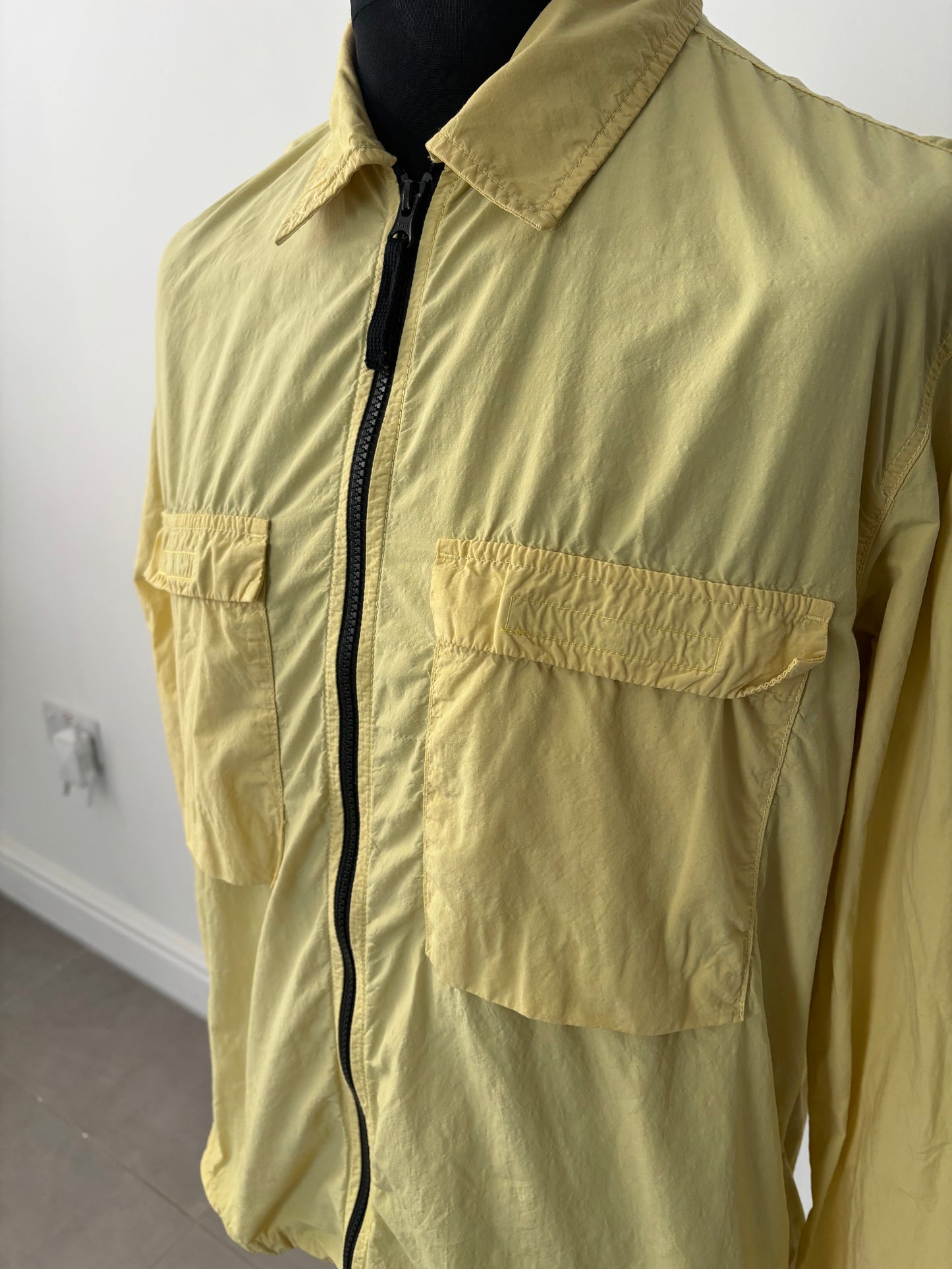 Stone Island Double Chest Pocket Overshirt (Yellow)
