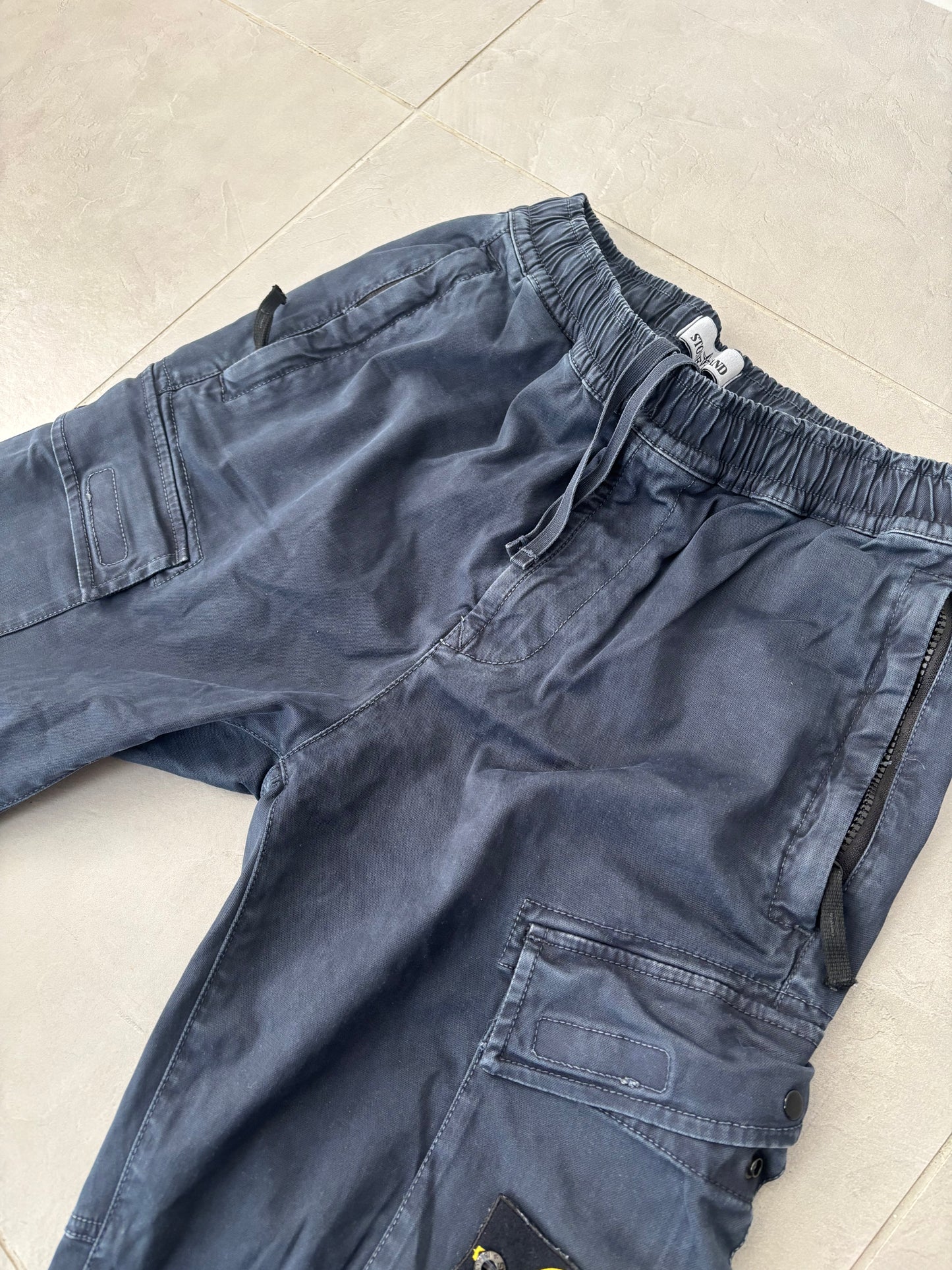 Stone Island Old Dye Cargo Pants (Navy)
