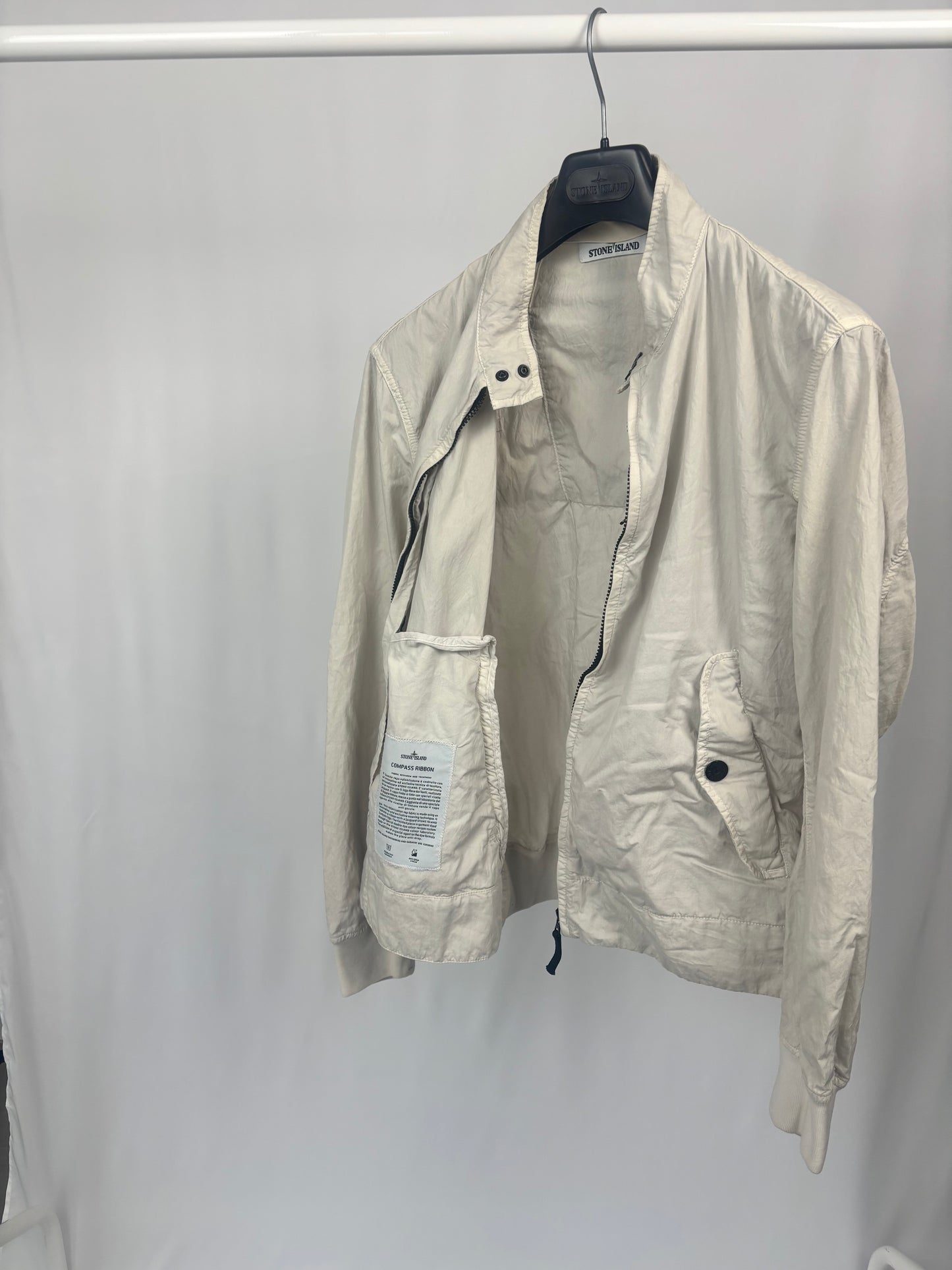 Stone Island Cotton Ribbon (Cream)
