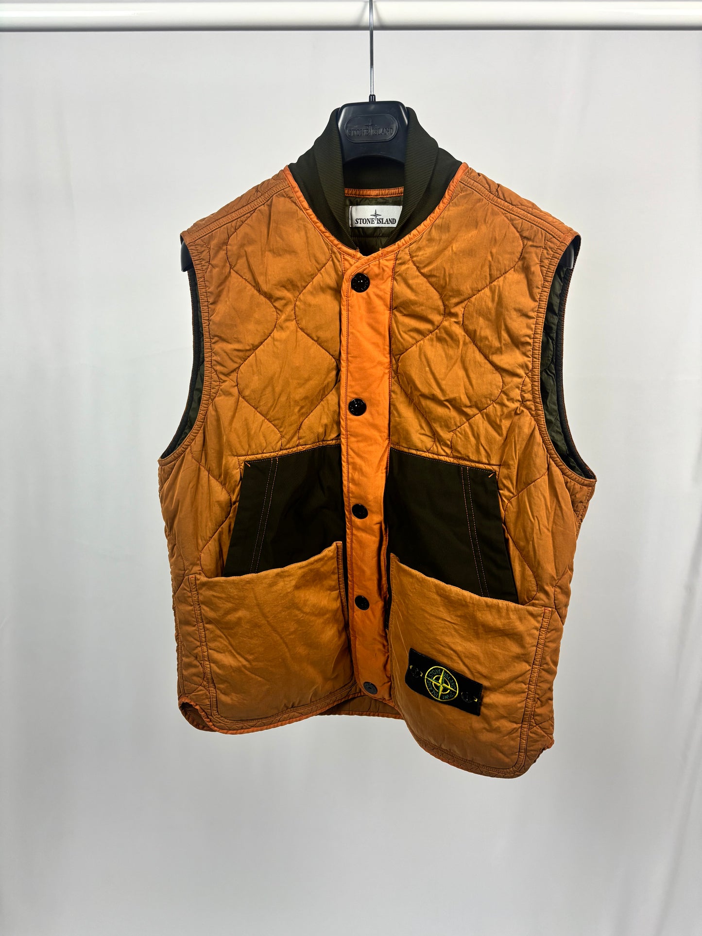 Stone Island 50 Fili Quilted-TC (Rust)