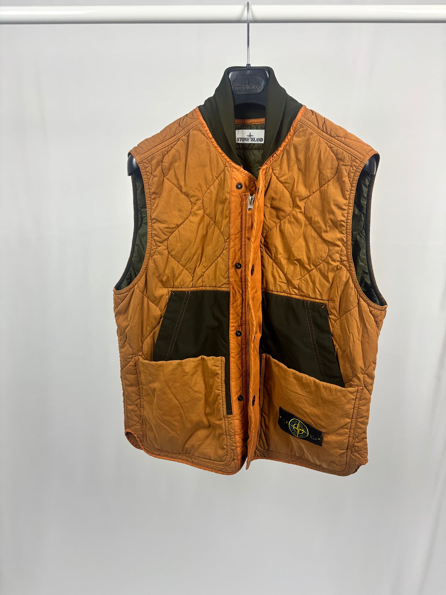 Stone Island 50 Fili Quilted-TC (Rust)