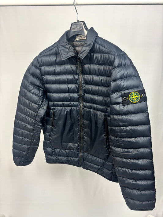 Stone Island Bio-Based Ripstop Nylon Down (Navy)