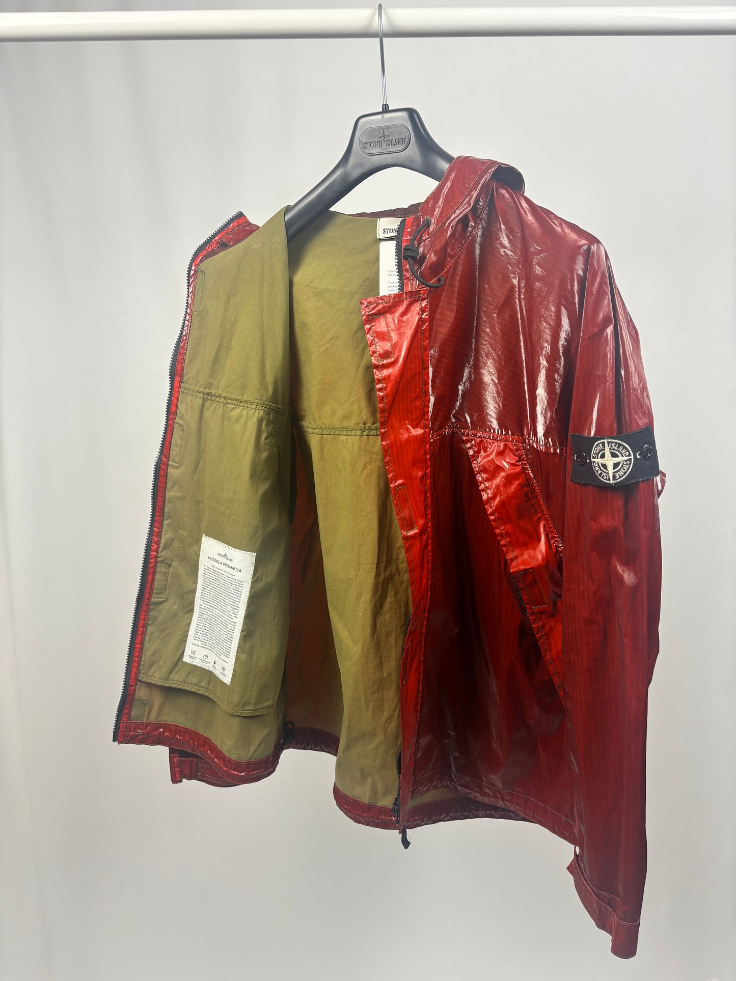 Stone Island Mussola Prismatica (Red)