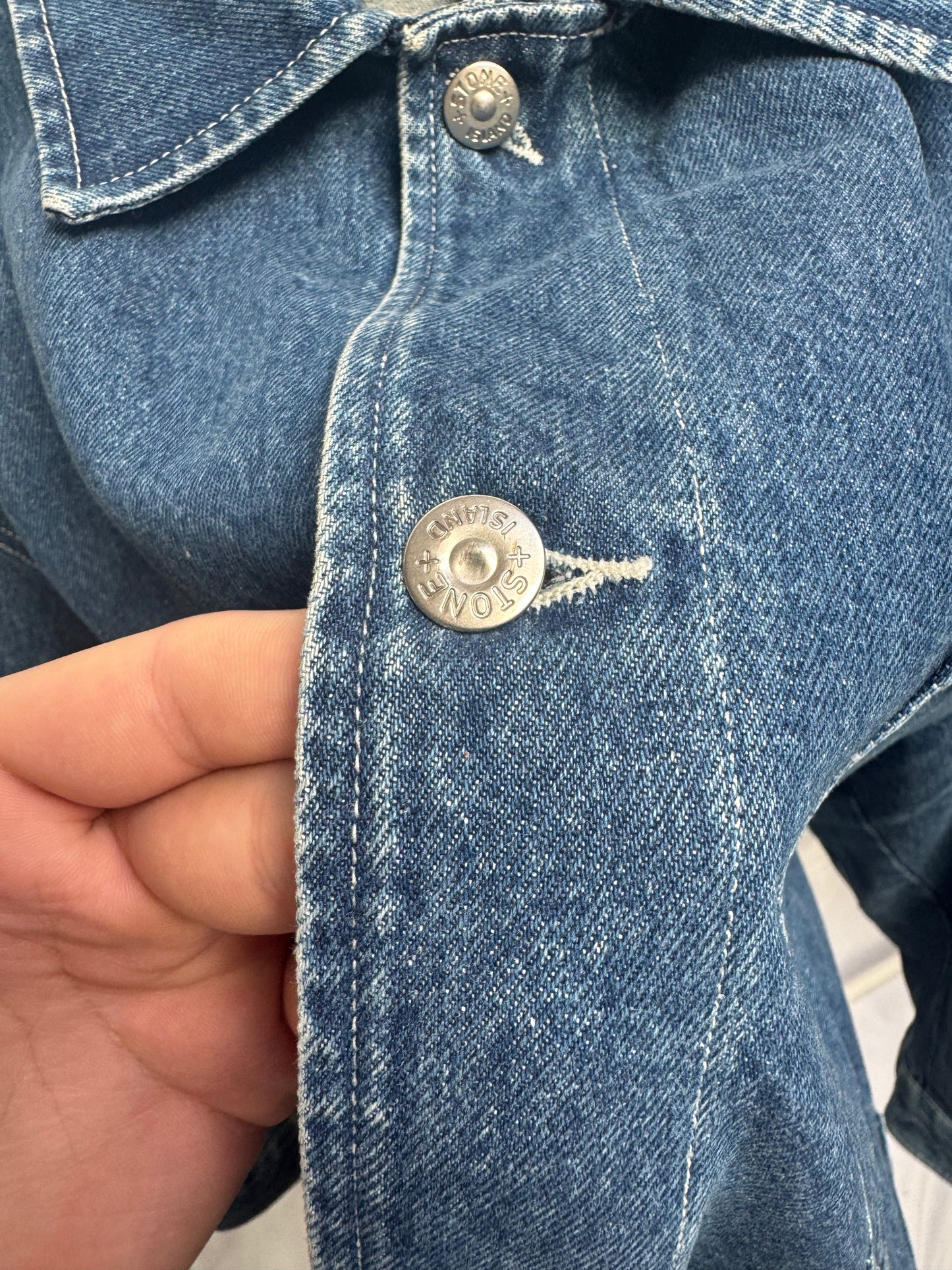 Stone Island Denim Carpenter Jacket 1986-87 (Blue)