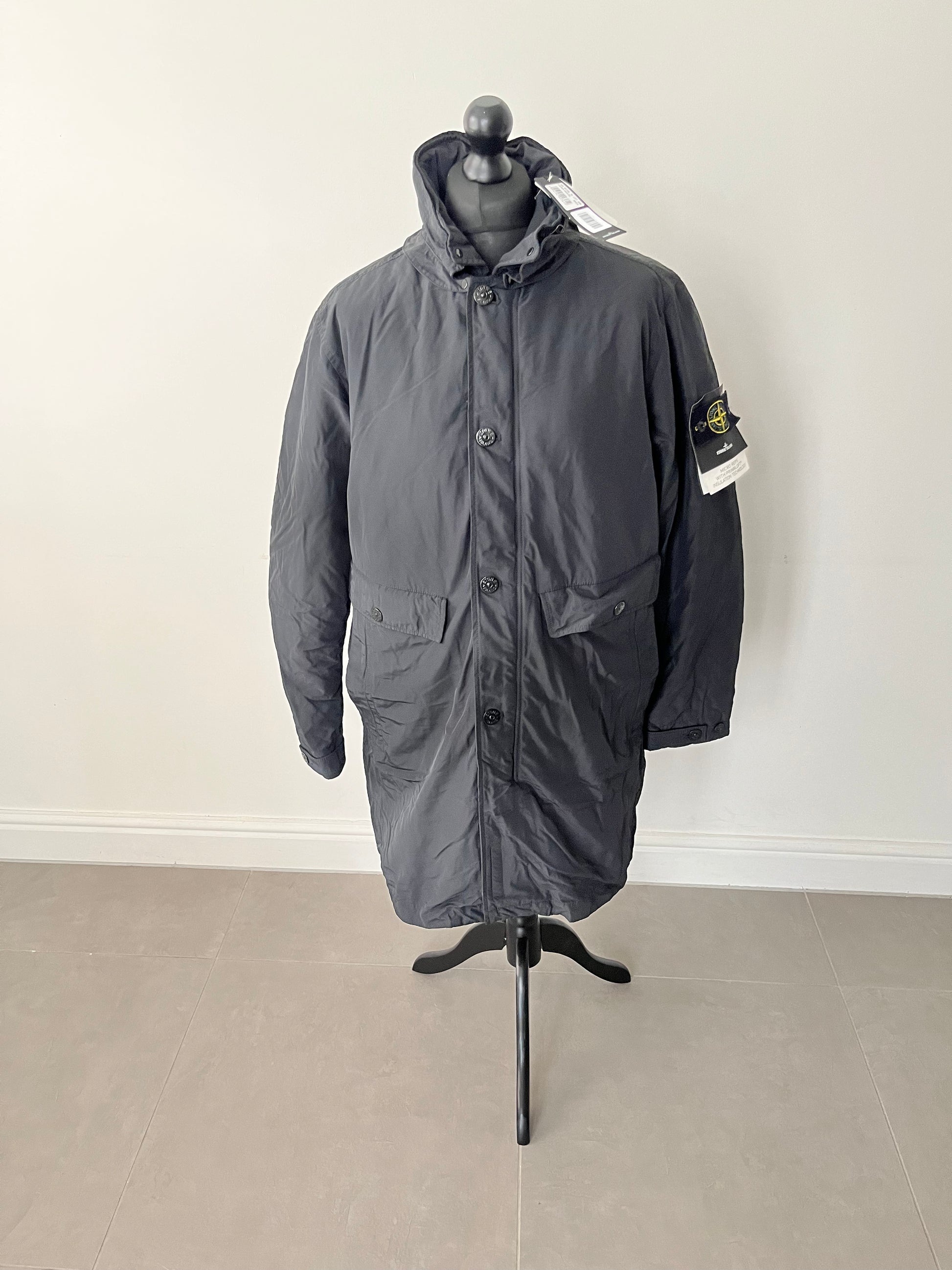 Stone Island Micro Reps With Primaloft Insulation Technology Black CasualCentral
