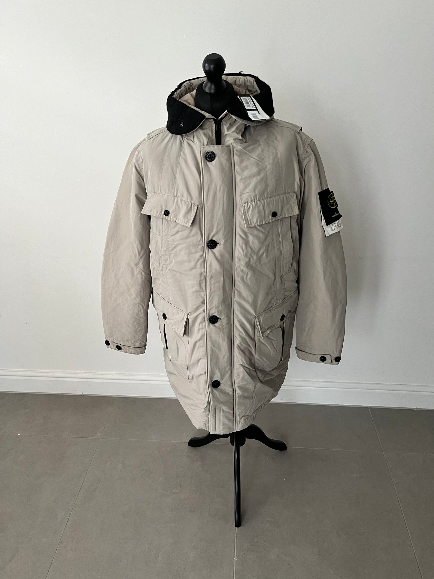 Stone Island Micro Reps With Primaloft Insulation Technology (Beige)