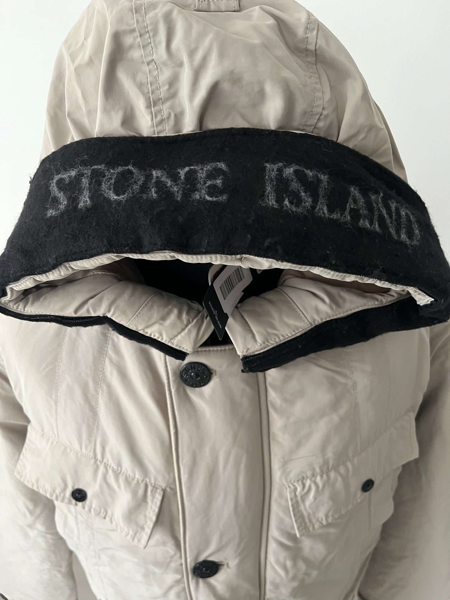 Stone Island Micro Reps With Primaloft Insulation Technology (Beige)