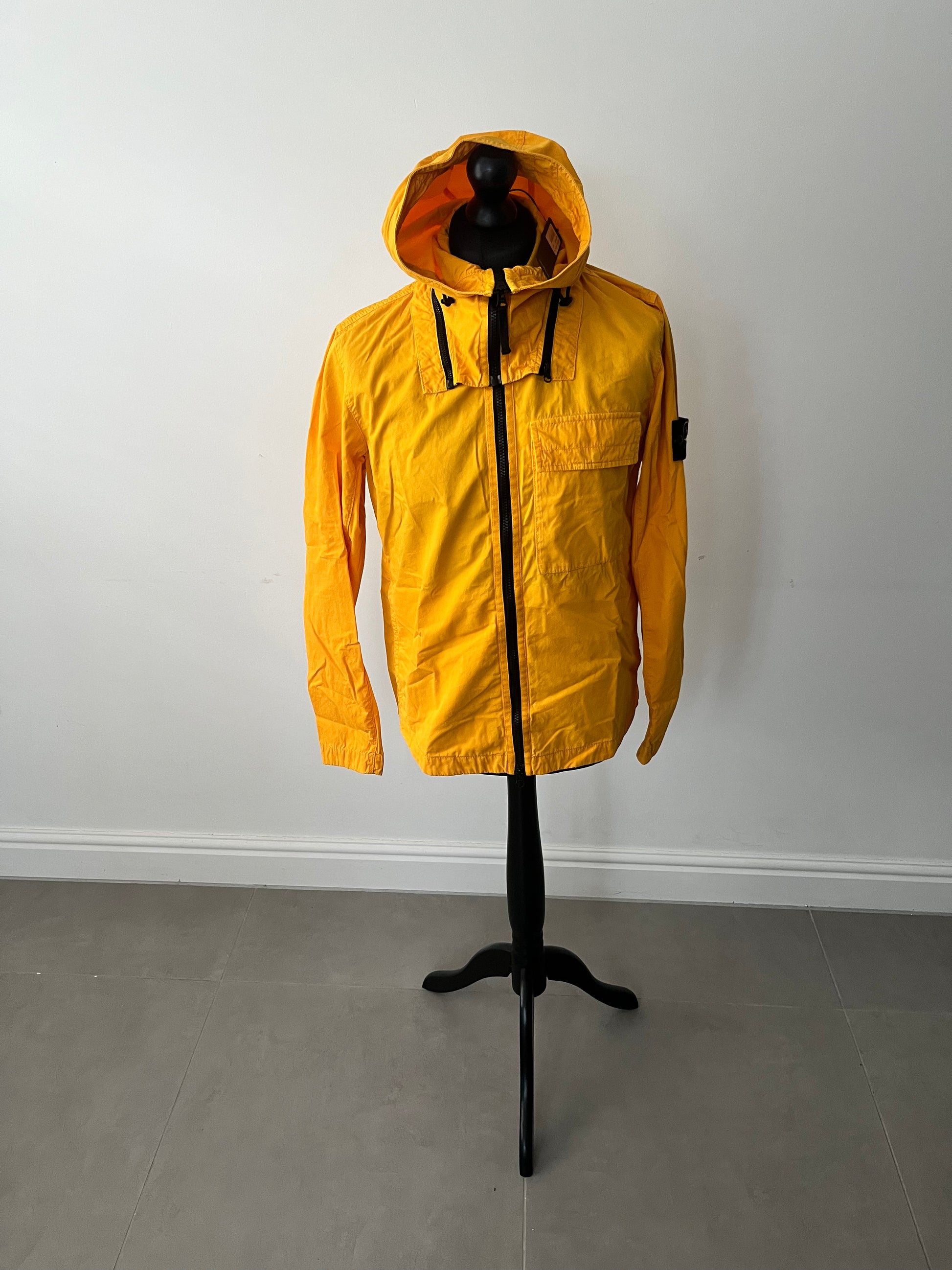 Stone island 2025 windbreaker orange